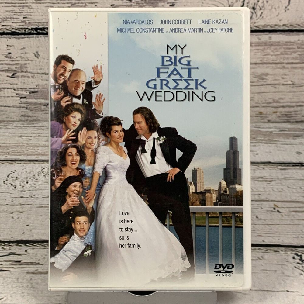 My Big Fat Greek Wedding [2002 DVD] Nia Vardalos John Corbett Movie‎ Film